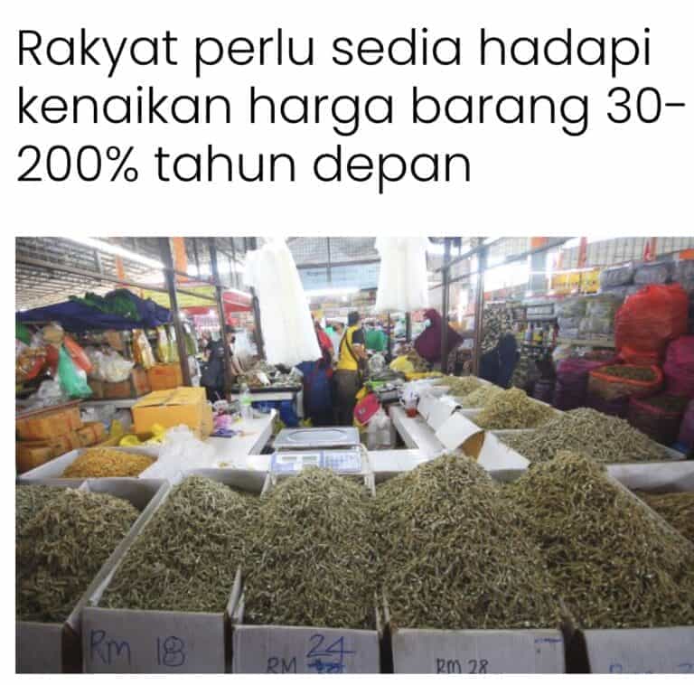 Bersedia Kenaikan Harga Barang 30% hingga 200%