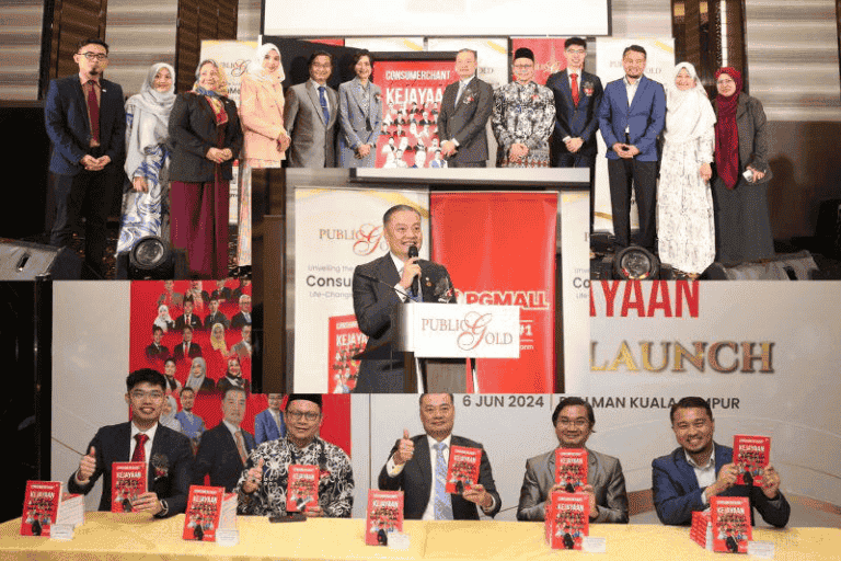 Pengasas Public Gold Dato’ Wira Louis Ng lancarkan “ConsuMerchant Book” Vol2: Kisah-kisah Kejayaan.