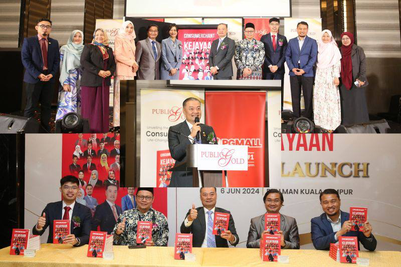 Read more about the article Pengasas Public Gold Dato’ Wira Louis Ng lancarkan “ConsuMerchant Book” Vol2: Kisah-kisah Kejayaan.